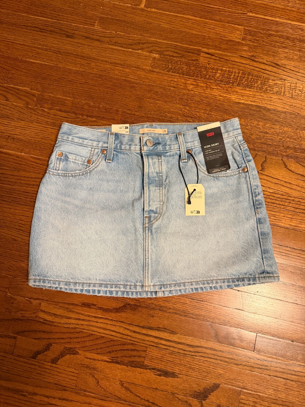 Levi's Icon Denim Mini Skirt